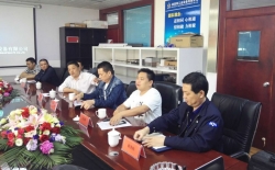 漢壽縣孫金平縣長帶隊赴深圳市耐美特公司實地考察！